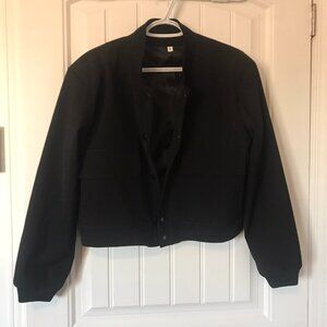 Shein Flap Pocket Bomber Jacket